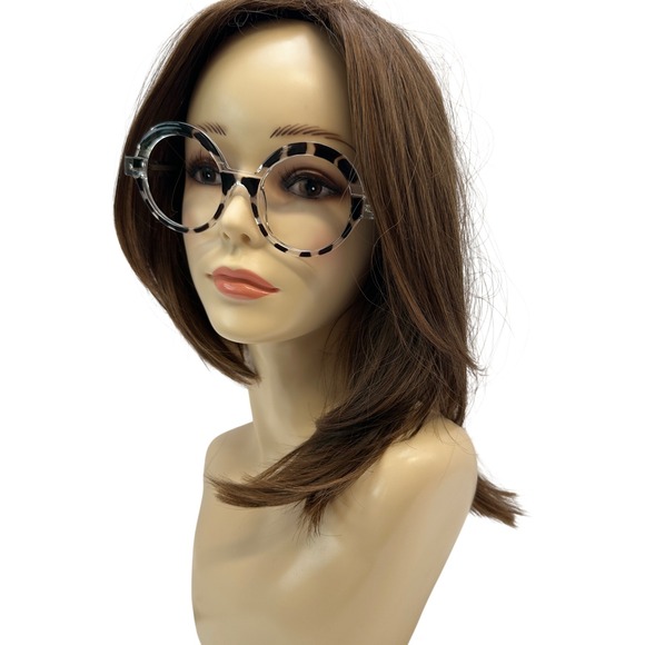 Zeelool Accessories - Zeelool JGT693832-02 Round Tortoise Clear Glasses Frames Only Womens